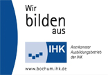 Logo Anerkannter Ausbildungsbetrieb der IHK